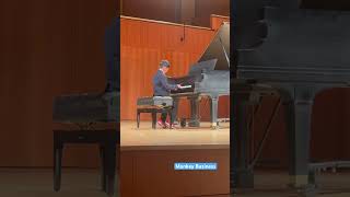 Monkey Business" Piano Solo – Abhiram's First Recital 🐵✨