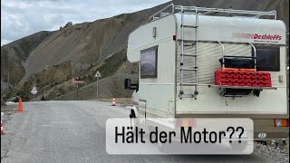 Womo-Reihe französische Alpen 10 ÜBERHITZUNG und STROMPROBLEME camping vanlife mountains camper