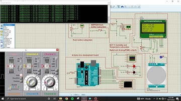 Simulation based Microcontroller project - DHT 11 room Humidity sensor project.