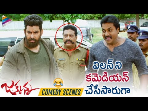 sunil-shocks-kabir-duhan-singh-|-jakkanna-latest-movie-scenes-|-sapthagiri-|-telugu-filmnagar