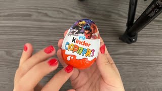 ASMR unpacking KINDER🍫🍫