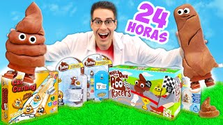 24 Horas Abriendo los JUGUETES Más Raros de CACAS!