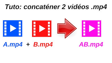 Comment concaténer, coller ensemble 2 fichier vidéos mp4. Tuto commande bash ligne commande terminal