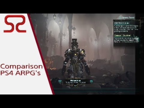 PS4 ARPG comparison - Which is best in 2018