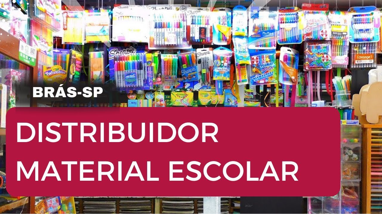 TOUR NO MAIOR DISTRIBUIDOR DE MATERIAL ESCOLAR DO CATÁLOGO | Canetas por 0,79 [Atacado e Varejo]