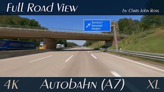 Autobahn (A7), Germany: Hildesheim - Hannover - Soltau - Maschener Kreuz - 4K (2160p/60p) XL-Video