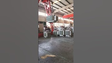 The oil transformer finished test #distributiontransformer #powersupply #factory #ybelectrician