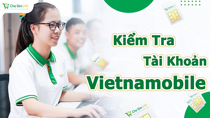 Kiểm tra tài khoản 4G Vietnamobile