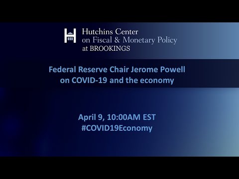 Federal Reserve Chair Jerome Powell on COVID-19 and the economy