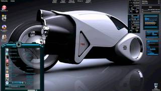 Tron Windows 7 Custom Theme