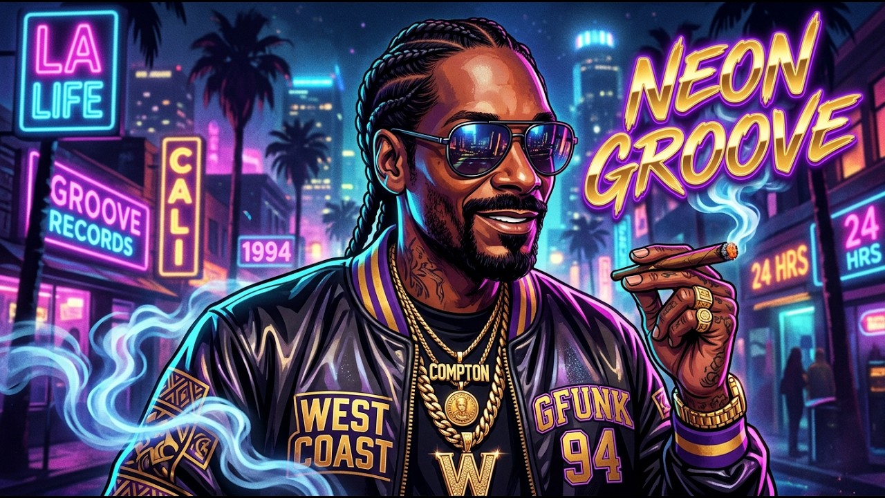 Neon Groove 🔥 Snoop Dogg, Ice Cube, DJ Quik, Kurupt – Old School