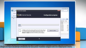 How to repair AVG® Internet Security 2013 in Windows® 7