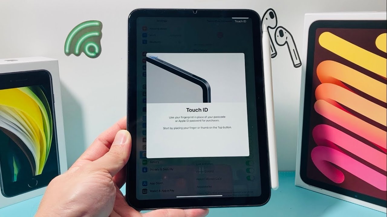 How To Setup Touch ID On IPad 2024 YouTube How To Setup Touch ID On IPad 2024 YouTube