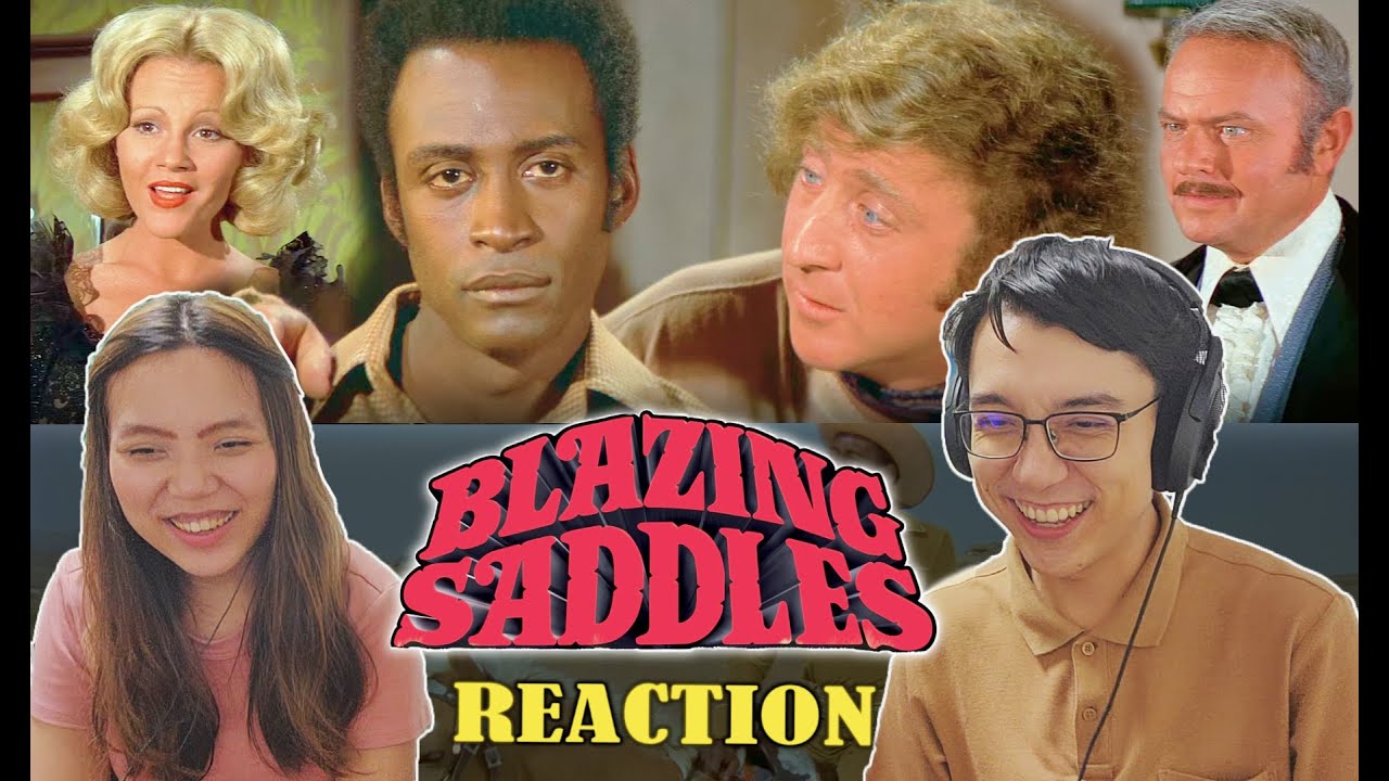 Blazing Saddles (1974) | MOVIE REACTION | First Time Watching