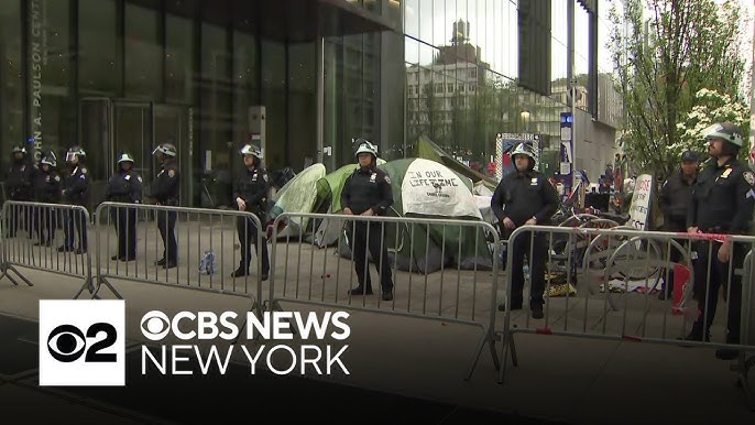 Nypd Clears Pro Palestinian Encampments At Nyu And The New School