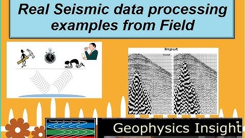 Seismic Data Processing Real-World Examples, Essential Techniques, and Career Insights for Geophysic