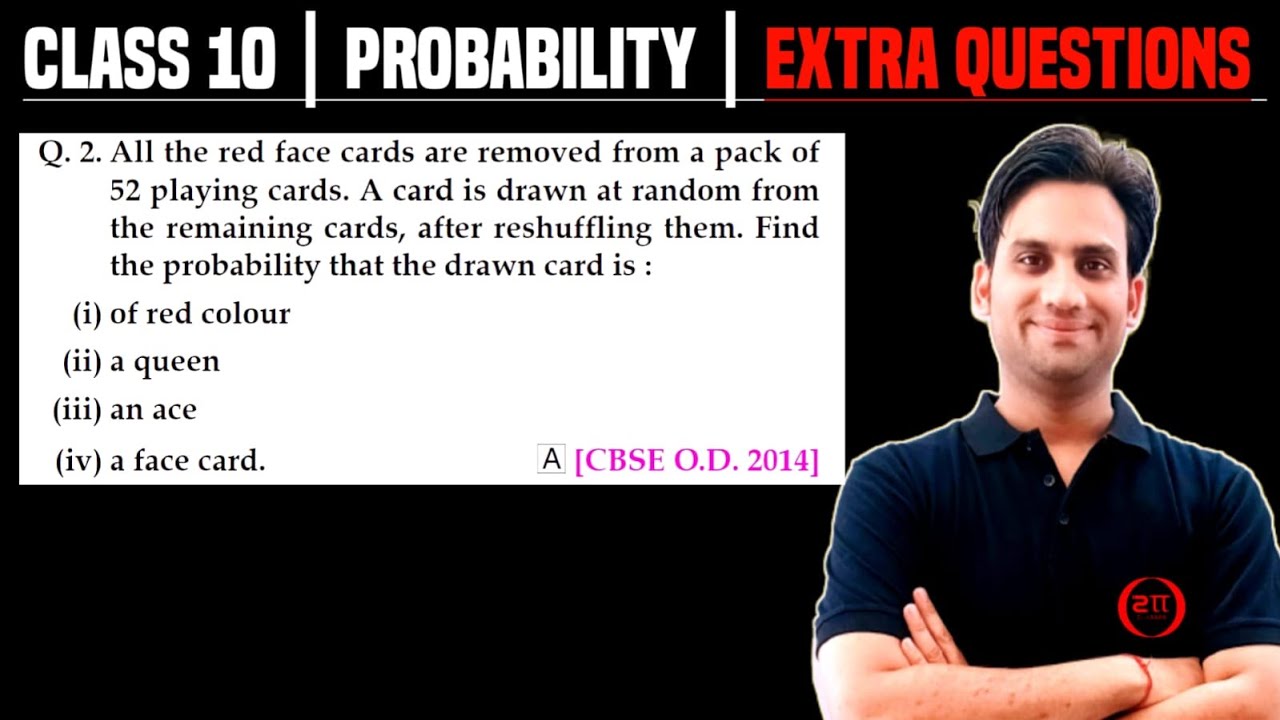 All The Red Face Cards Are Removed From A Pack Of 52 Playing Cards A All The Red Face Cards Are Removed From A Pack Of 52 Playing Cards A
