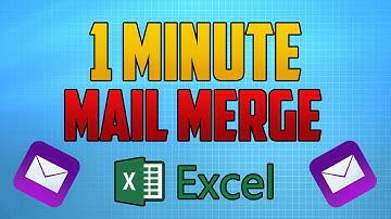 Excel 2016 : How to Do an Excel/Word Mail Merge