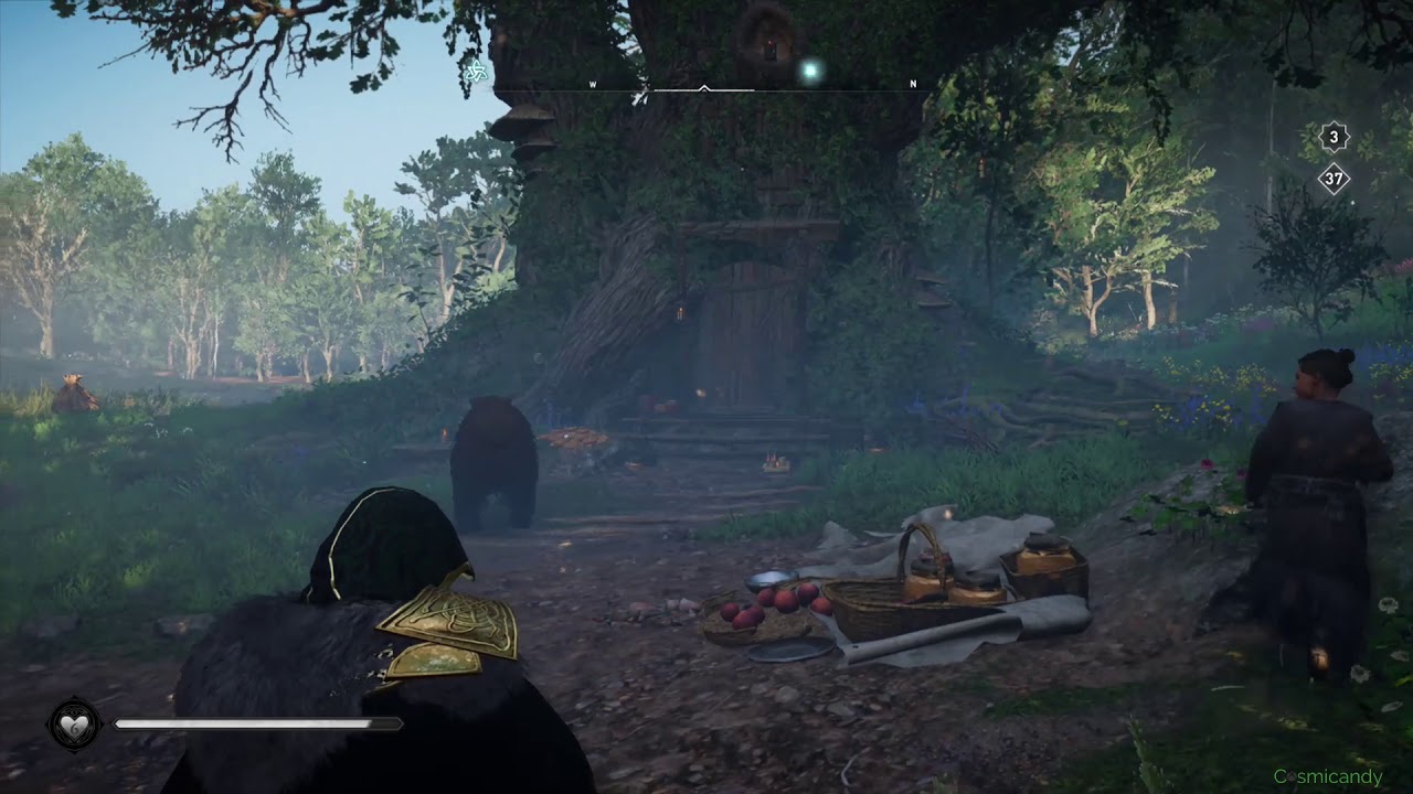 Winifred Mystery near Santlache Mine in Cent (winnie the pooh reference) : Assassin's Creed Valhalla