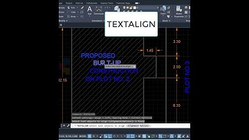 How to quickly align text in Autocad #shorts