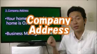 #007  Company Address in Japan - Start Business in Tokyo