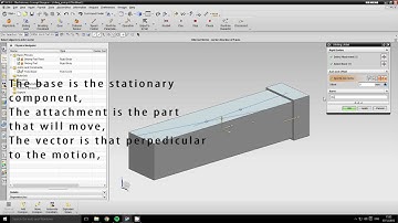 Siemens NX8.5 MCD: Tutorial 5 Sliding Joint