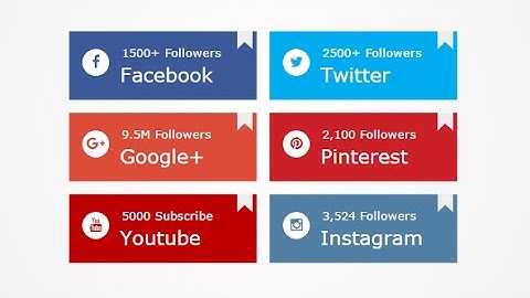 Create Creative Social Share Buttons - codiblog