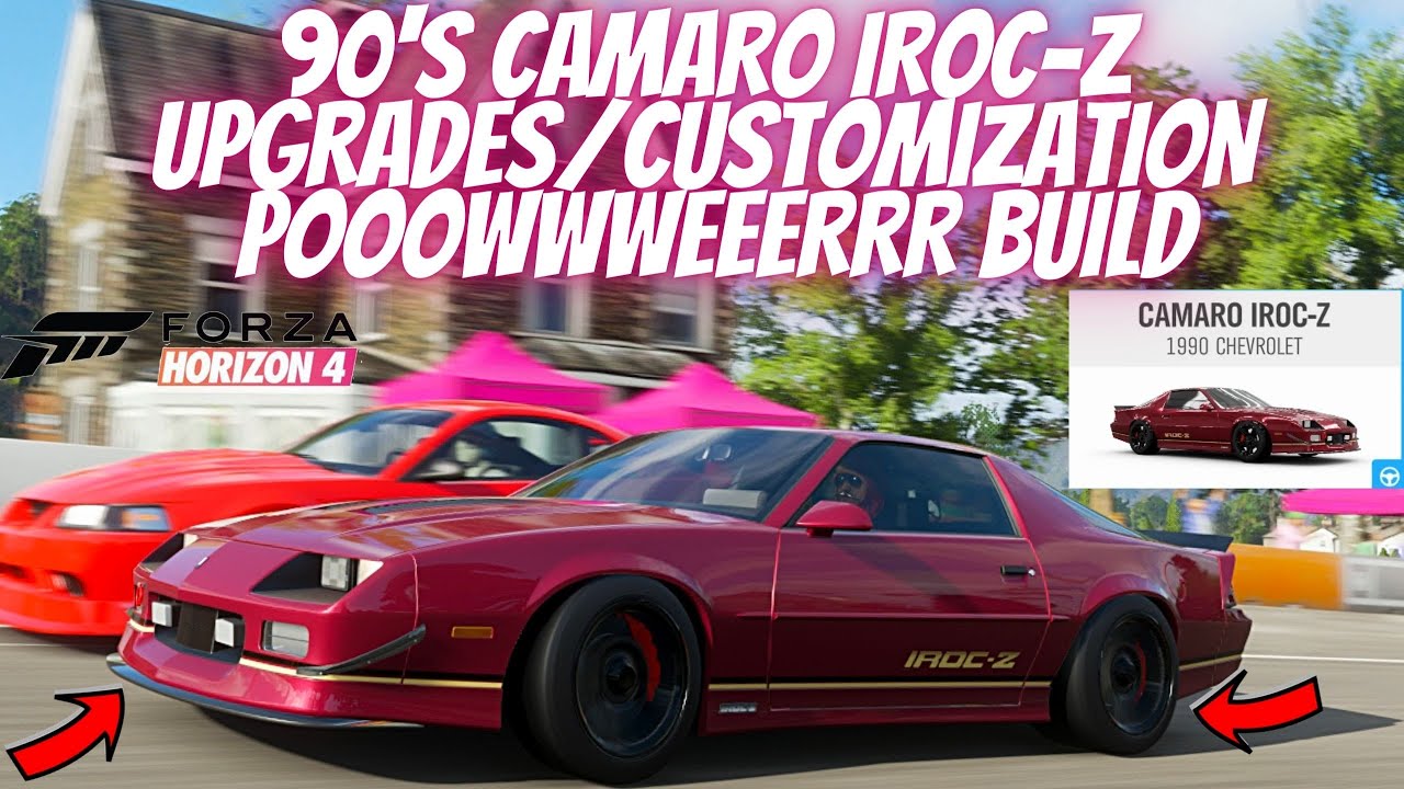 Forza Horizon 4 New Camaro Iroc Z 1000hp How To Unlock Rare Camaro I Roc Z Gameplay Customization Youtube