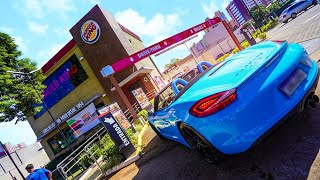 FUI NO DRIVE THRU COM A PORSCHE E SURPREENDI TODO MUNDO!