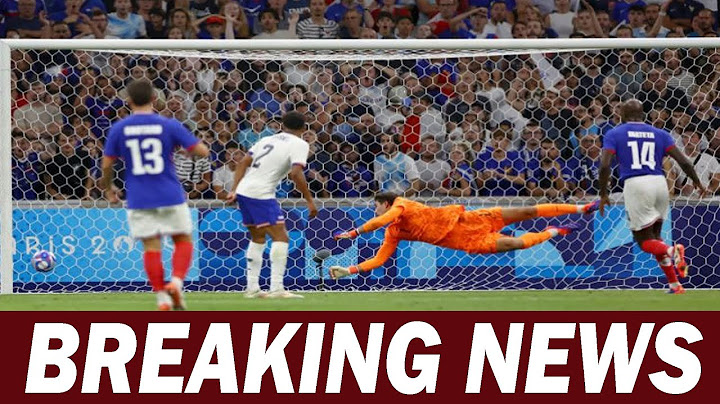 France Vs Usa 3 0 Paris Olympics 2024 Men’s Footb