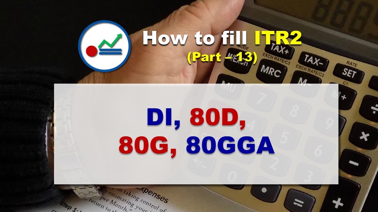 How To Fill 80d In Itr