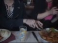 Miyavi eats someone else&#39;s food xD