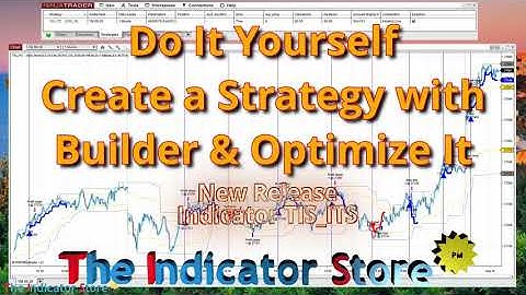 Do It Yourself - Create & Optimize a Strategy with Builder for NinjaTrader 8