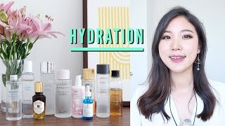 💦Best Hydrating Skincare Products » Toner, Essence, Serum // Skin Hydration Basics