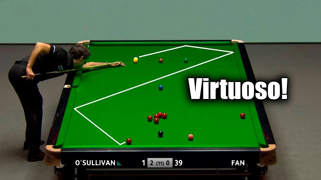 Ronnie OSullivan TOP 15 Shots against Fan Zhengyi - Champion of Champions 2022