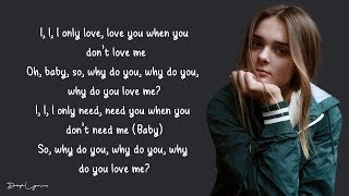 Video thumbnail of "Charlotte Lawrence - Why Do You Love Me (Lyrics) 🎵"