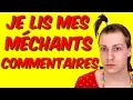 Je lis mes mchants commentaires   nadege candle