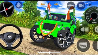 Modified Mahindra Thar Car Games: Indian Cars (Gadi Wala Game) - Car Game Android Gameplay 2026 screenshot 2