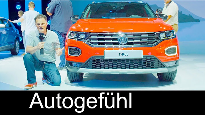 Volkswagen TRoc World Premiere REVIEW & Interviews all-new VW MQB SUV 2018 - Autogefühl