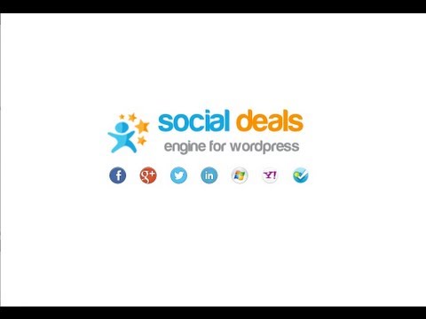 Social Deals Engine Plugin for Wordpress