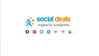 Social Deals Engine Plugin for Wordpress screenshot 1