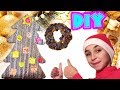 DIY Як Прикрасити Кімнату на Новий Рік! Новорічні ПРИКРАСИ Своїми Руками: Ялинка Іграшки Вінок