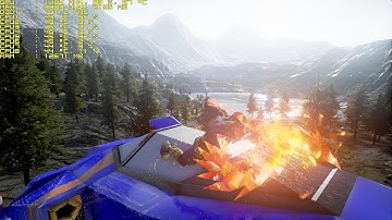 Unreal Engine 4 [4.9] Captain Falcon / Landscape Mountains Demo + Download link