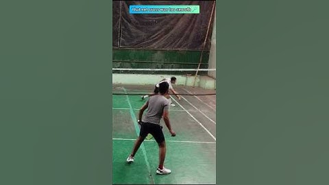That net cross was too smooth 🏸| #badmintonsquadindia #shorts #ytshorts