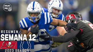 Tampa Bay Buccaneers vs. Indianapolis Colts | Semana 12 NFL 2023 | NFL Highlights Resumen en español