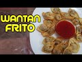 Como hacer WANTAN FRITO,  su Masa y Salsa