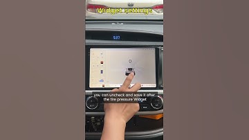DUDU OS 3.0 Widget settings Features Functiondetails #dudu7 #duduauto #dudu #dudulauncher #carvideo