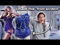 Making taylor swifts midnights bodysuit from the eras tour  pdf sewing pattern  tutorial
