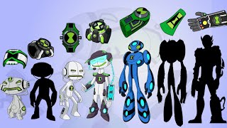 Echo Echo forms with different omnitrix | Ben 10 coloring