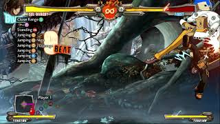 Guilty Gear Xrd Rev2 - Universal corner dustloop [Faust]